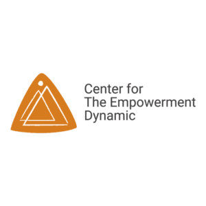 Center for The Empowerment Dynamic (TED*) logo featuring an orange triangle icon and the organization name.